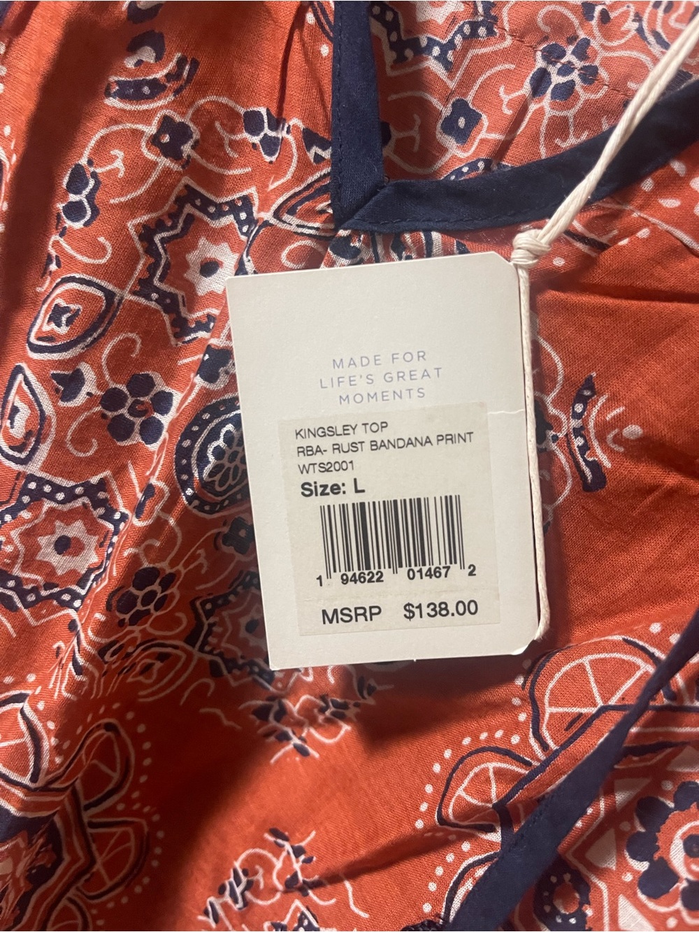 Faherty Kingsley Top - Picture 4 of 5